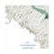 Boardwalk 5 in Looped-End Wet Mop, White, Rayon, PK12, BWKSP200M14DZ BWKSP200M14DZ - alternate 6